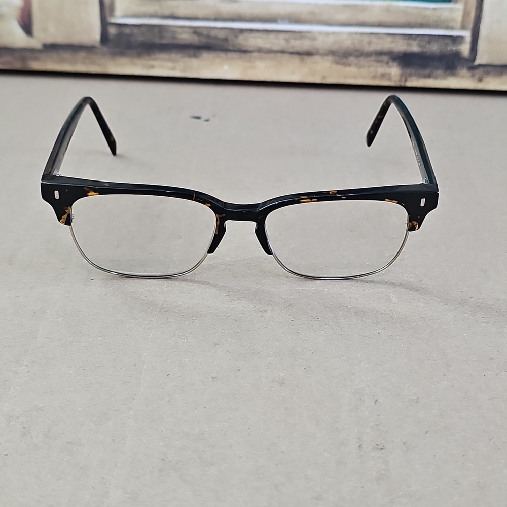Warby Parker Ames 3201 Eyeglasses Frame Womens Brown Tortoise Full Rim 54-18-145